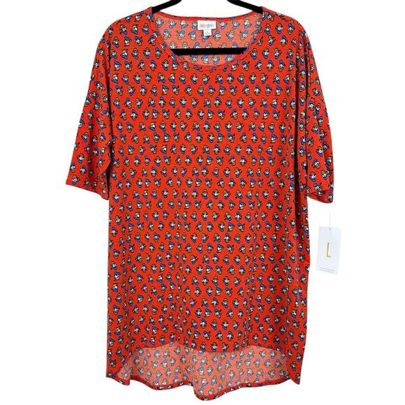 Lularoe Disney Irma Donald Duck - Size Large - Picture 1 of 7